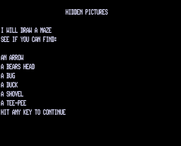 Screen shot